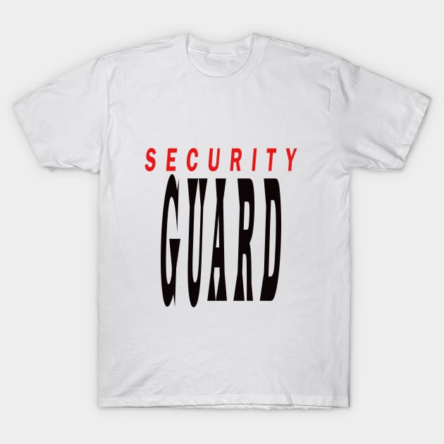 security guard T-Shirt by winkstore